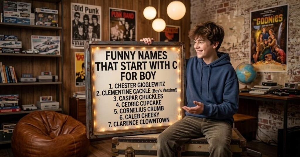  Funny Names That Start With C For Boy