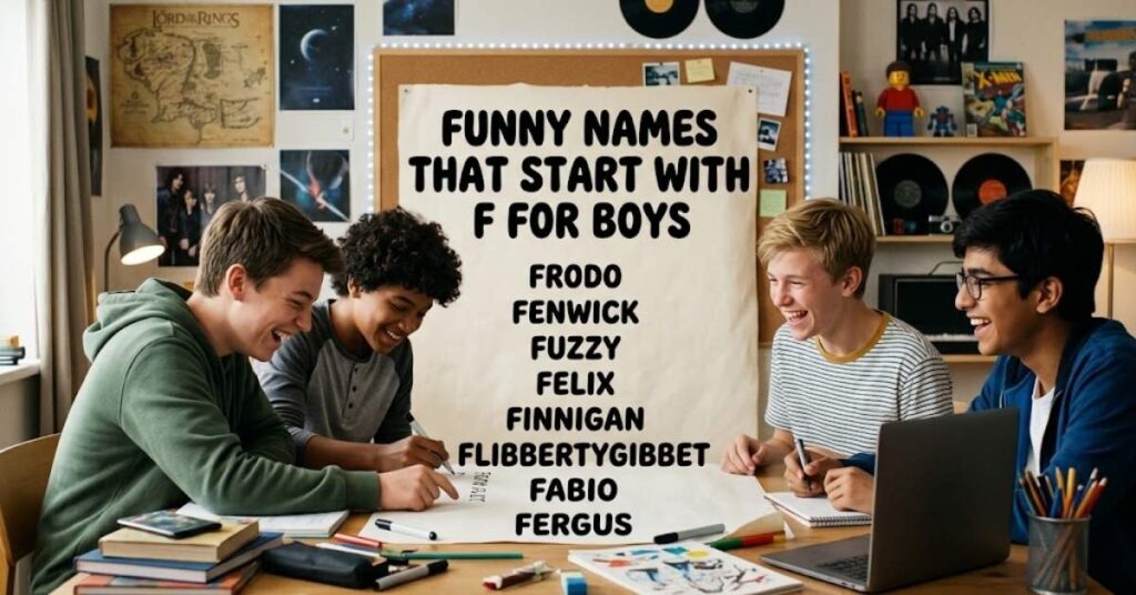 Funny Names That Start With F for Boys