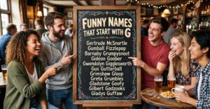 Funny Names That Start With G