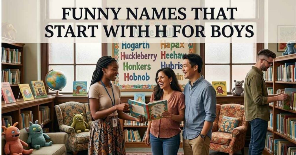 Funny Names That Start With H for Boys