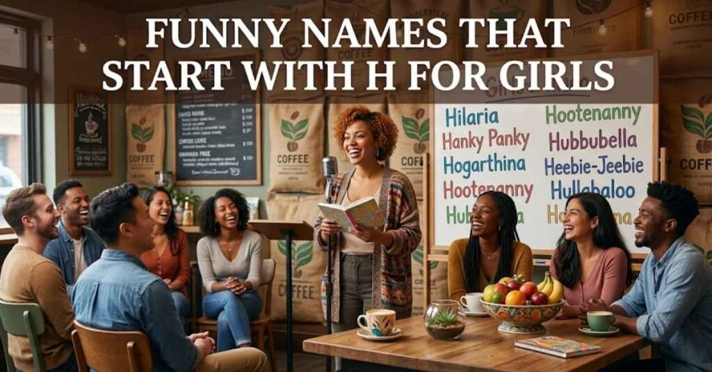 Funny Names That Start With H for Girls