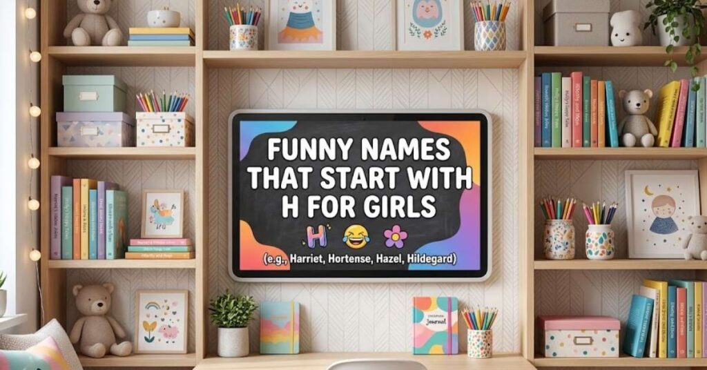  Funny Names That Start With H for Girls
