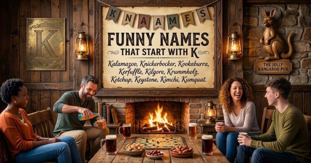 Funny Names That Start With K for Boys