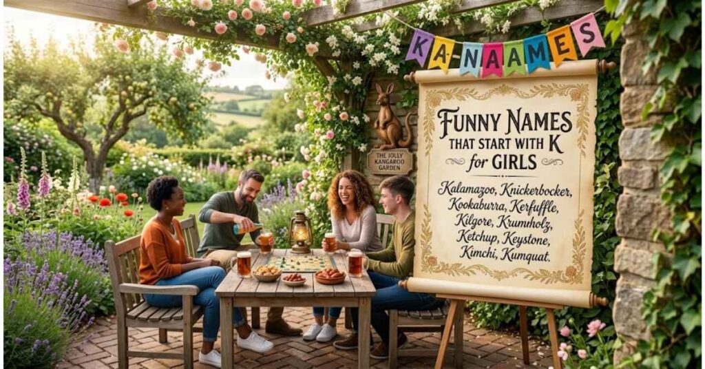 Funny Names That Start With K for Girls