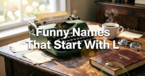 Funny Names That Start With L