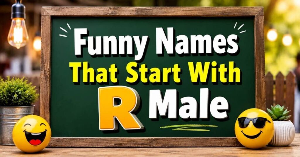 Funny Names That Start With R Male