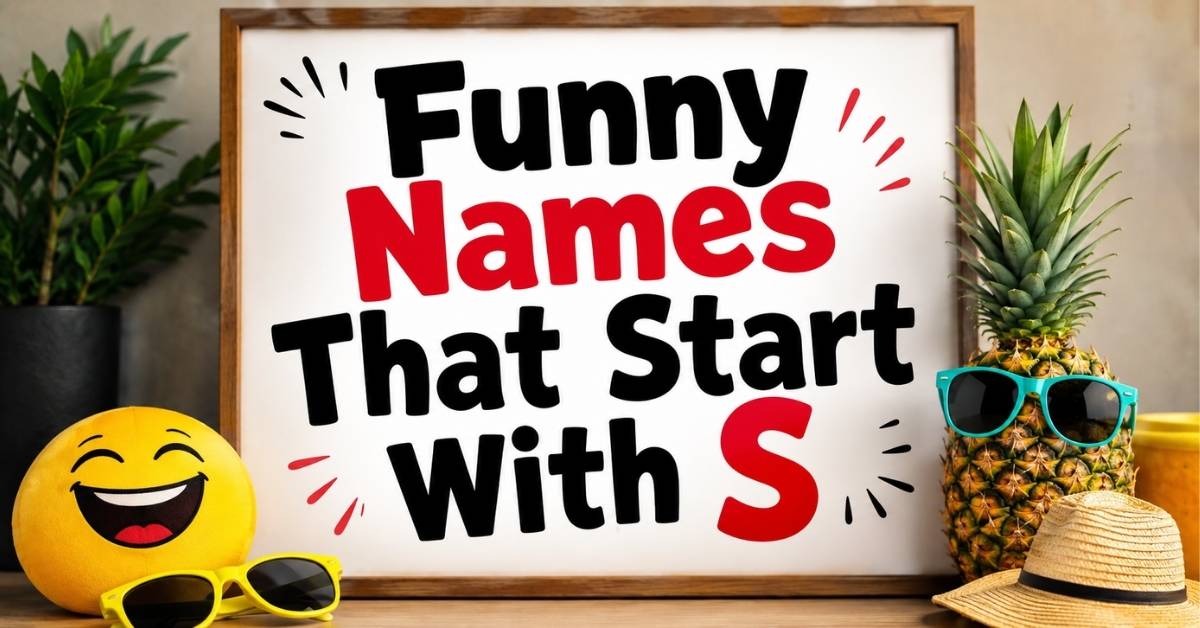 Funny Names That Start With S