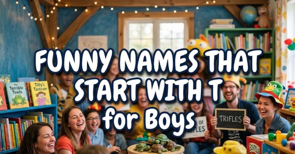 Funny Names That Start With T for Boys