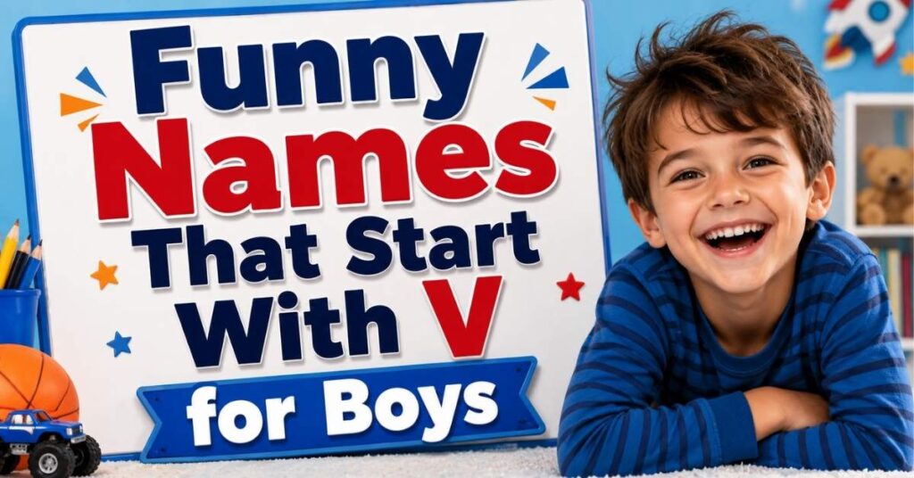 Funny Names That Start With V for Boys
