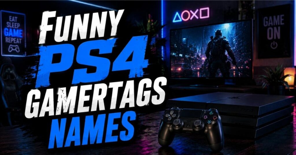 Funny PS4 Gamertags Names