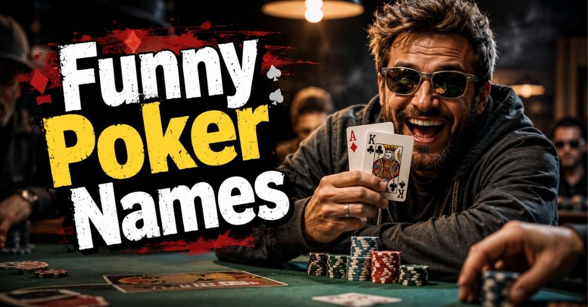 Funny Poker Names