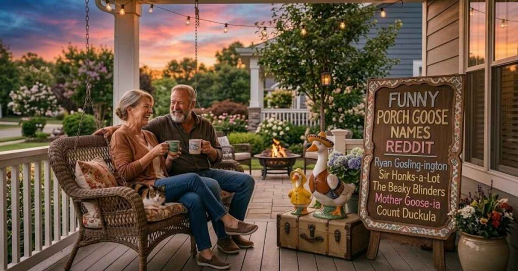 Funny Porch Goose Names Reddit