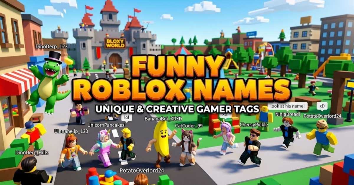 Funny Roblox Names