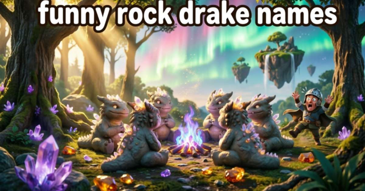 Funny Rock Drake Names