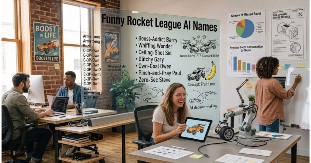 Funny Rocket League AI Names