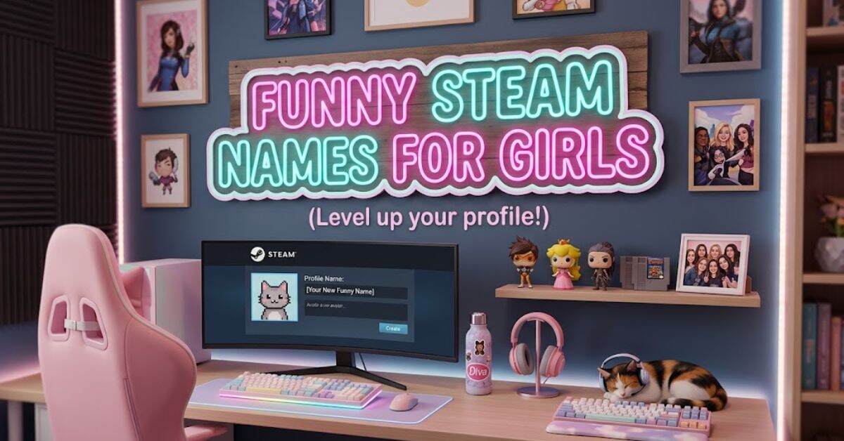 Funny Steam Names for Girls (1)