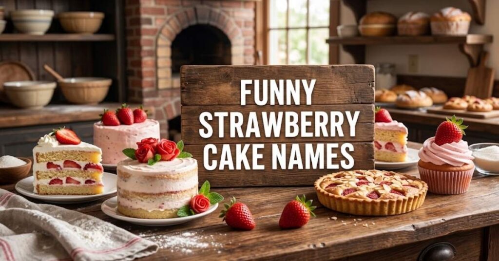 Funny Strawberry Cake Names 