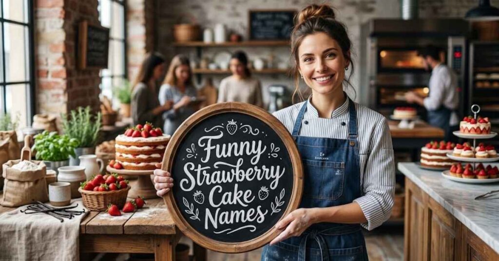 Funny Strawberry Cake Names