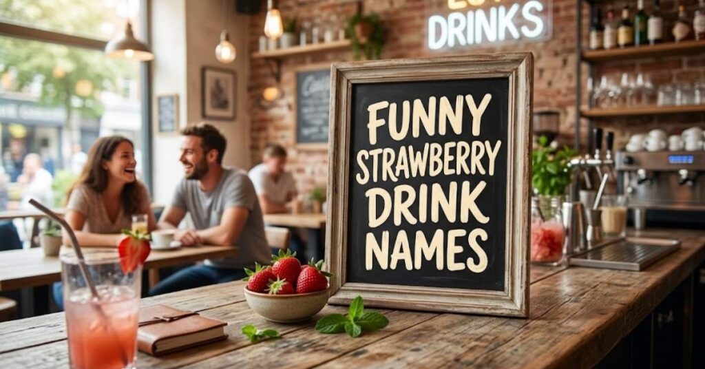 Funny Strawberry Drink Names