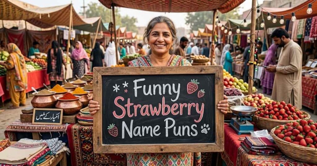 Funny Strawberry Name Puns