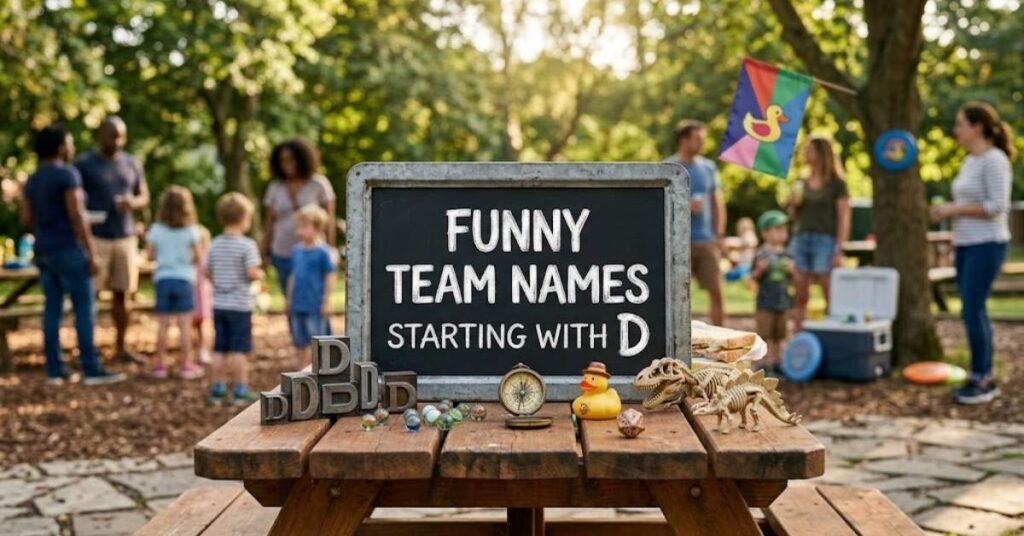 Funny Team Names Starting With D