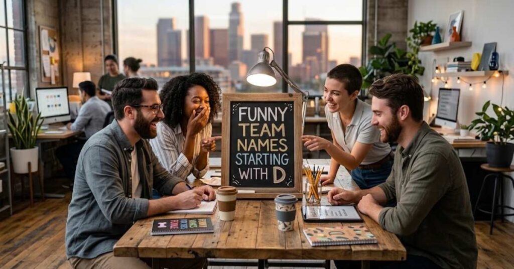 Funny Team Names Starting With D