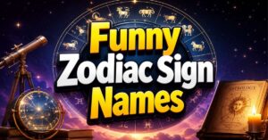Funny Zodiac Sign Names