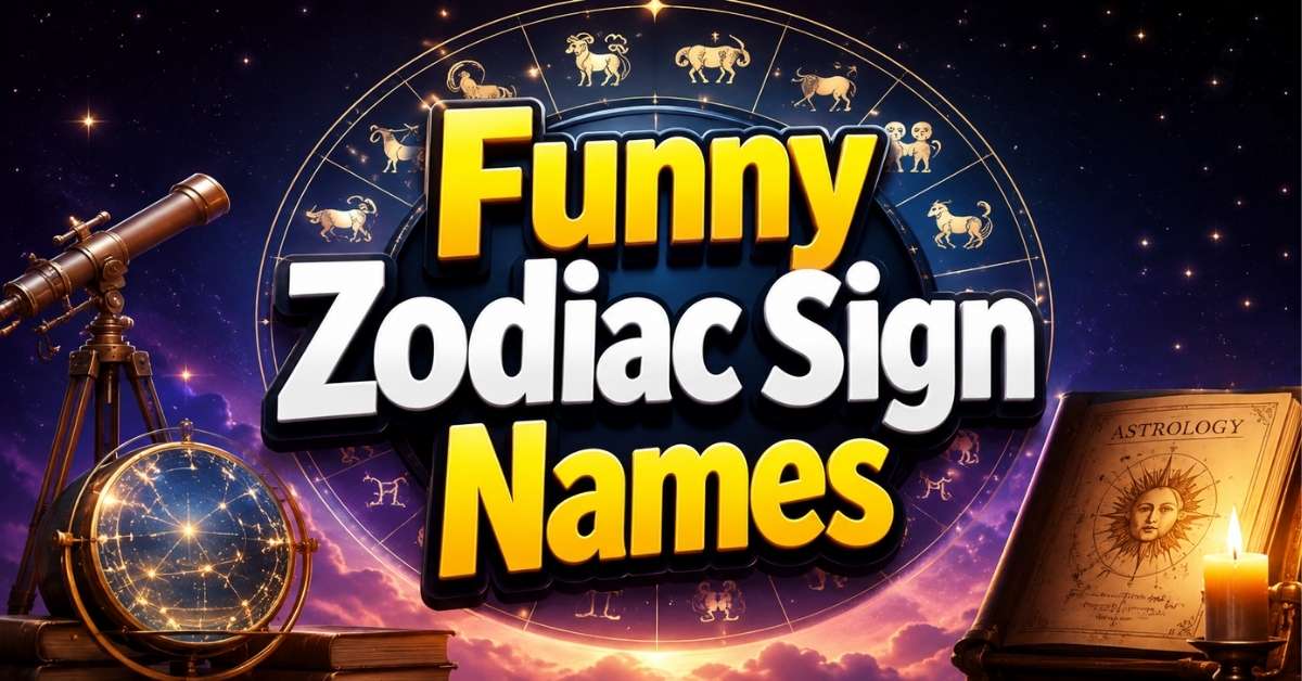 Funny Zodiac Sign Names