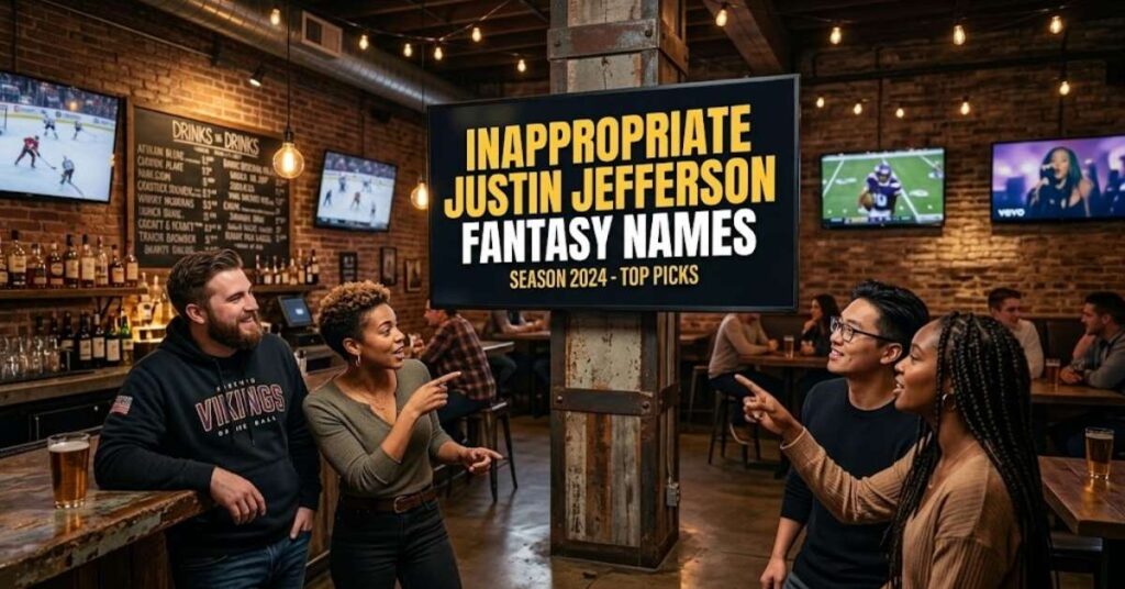 Inappropriate Justin Jefferson Fantasy Names