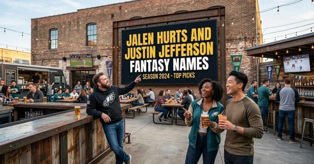 Jalen Hurts And Justin Jefferson 
