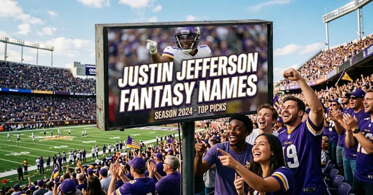Justin Jefferson Fantasy Names