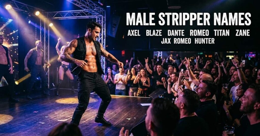 Male Stripper Names
