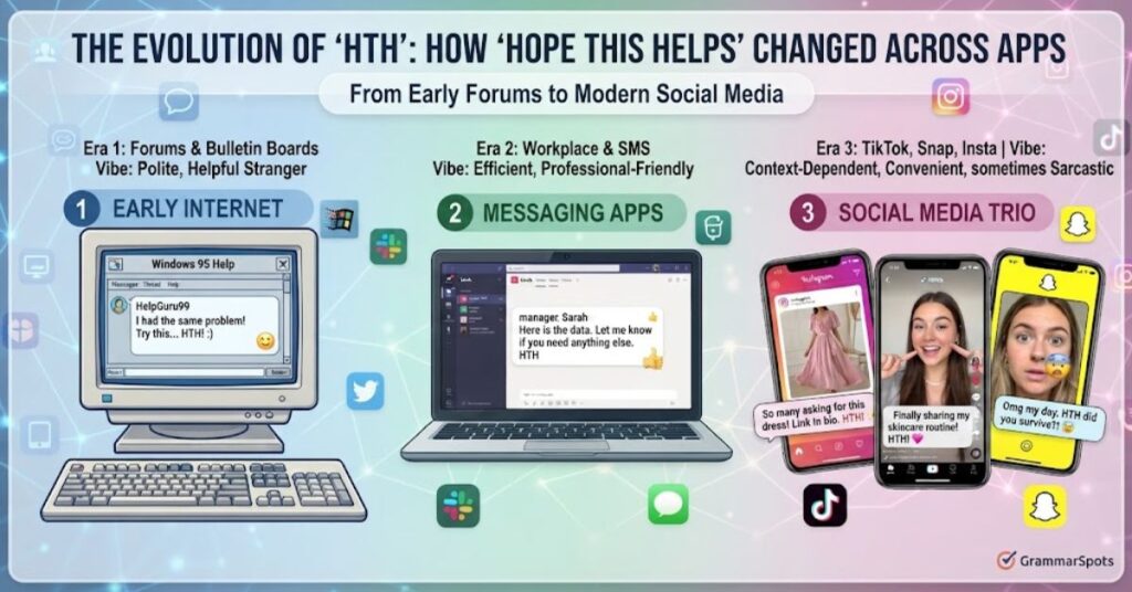 How “HTH” Changed Over Time (And Across Apps)