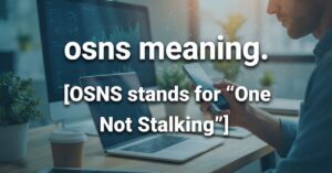 osns meaning