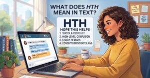 what does hth mean in text
