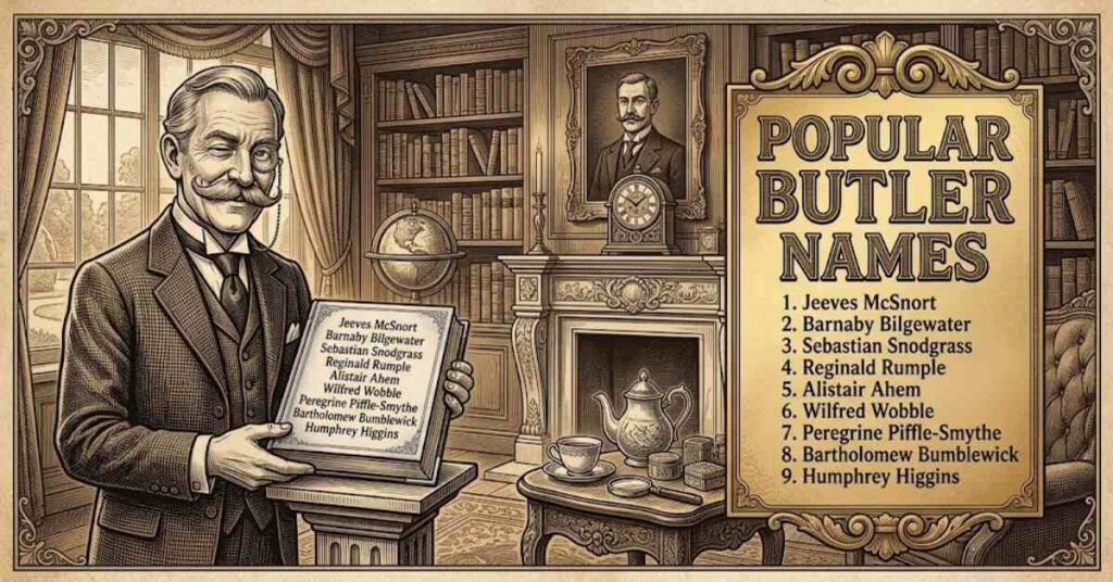Popular Butler Names