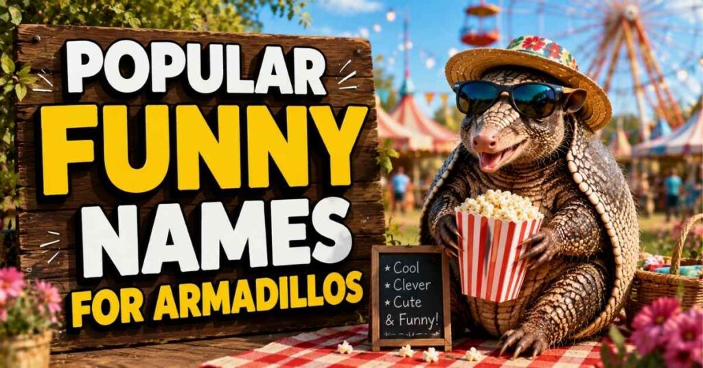 Popular Funny Names For Armadillos