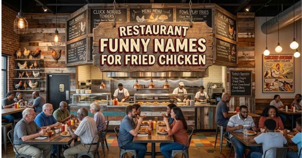 Restaurant Funny Names For Fried Chicken