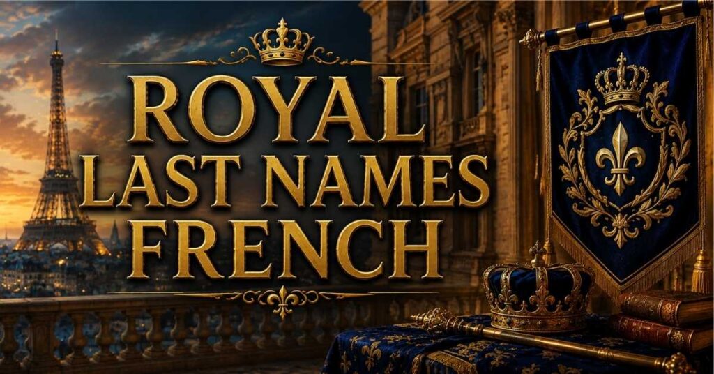 Royal Last Names French