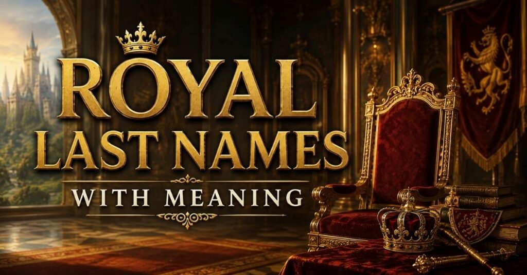 Royal Last Names With Meaning
