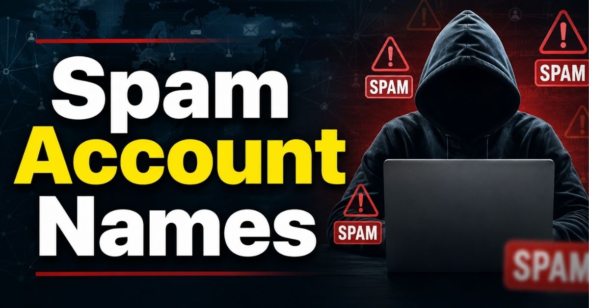 Spam Account Names