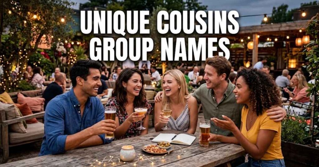 Unique Cousins Group Names