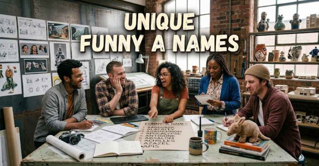 Unique Funny A Names