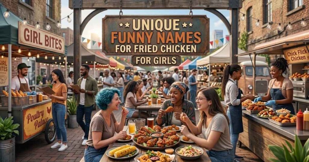 Unique Funny Names For Fried Chicken For Girls