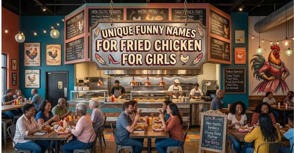 Unique Funny Names For Fried Chicken For Girls

