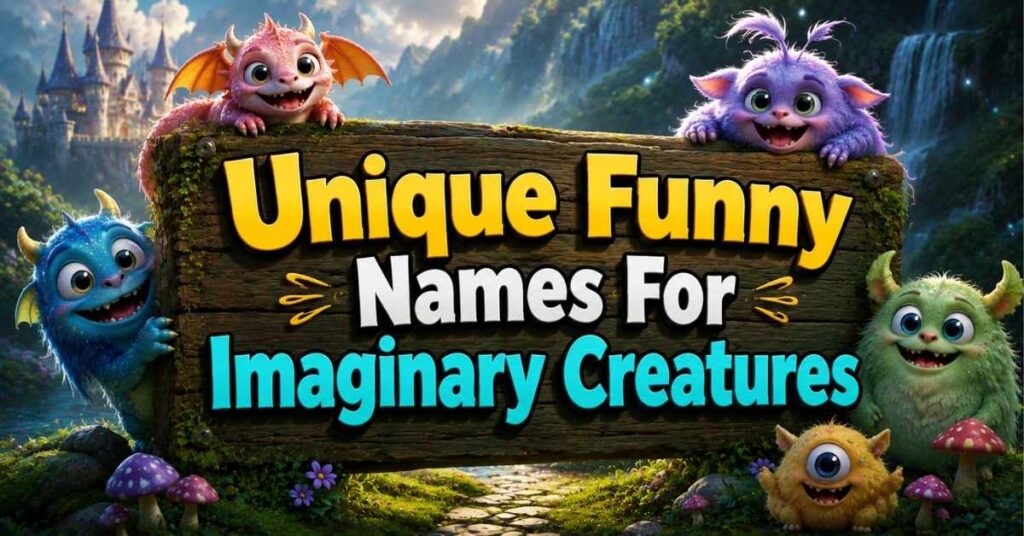 Unique Funny Names For Imaginary Creatures