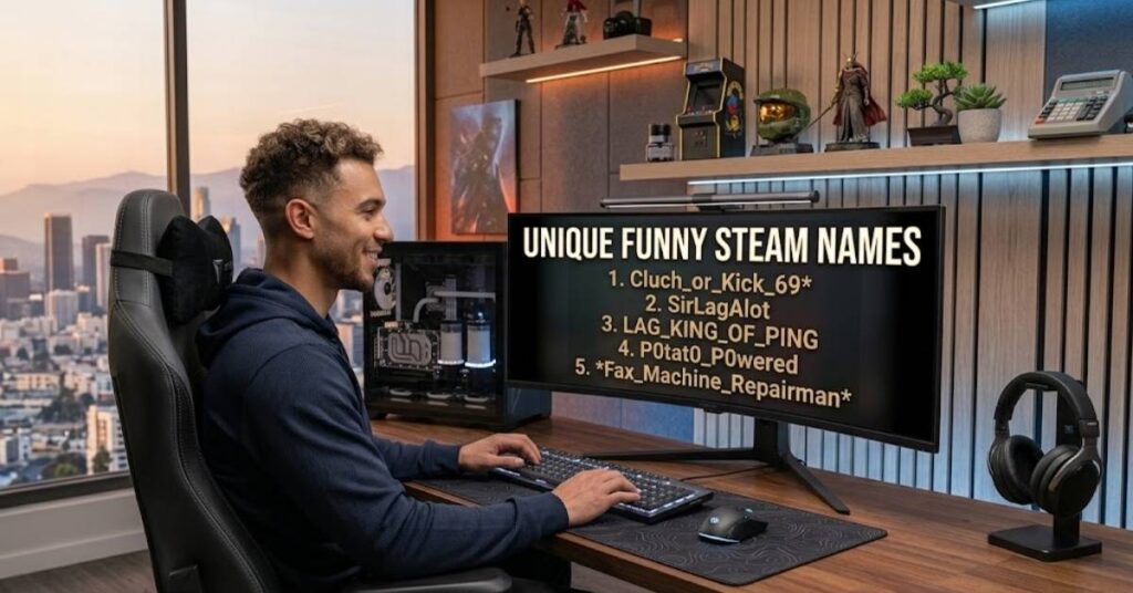 Unique Funny Steam Names