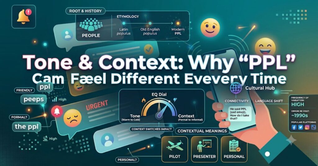 Tone & Context: Why “PPL” Can Feel Different Every Time