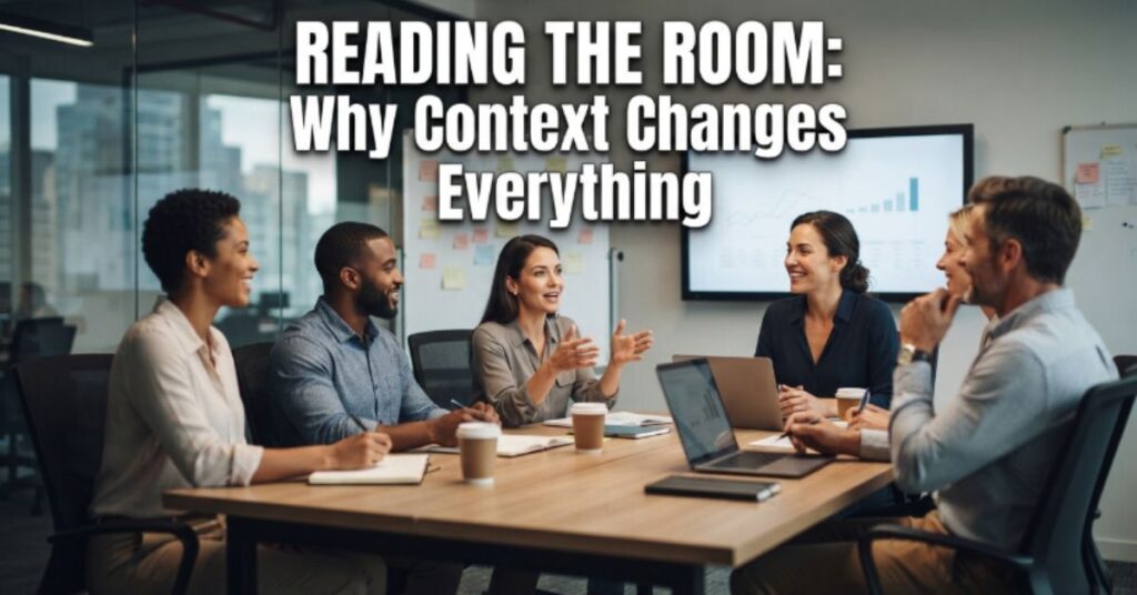 Reading the Room: Why Context Changes Everything
