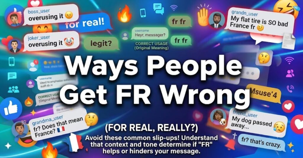 Ways People Get FR Wrong